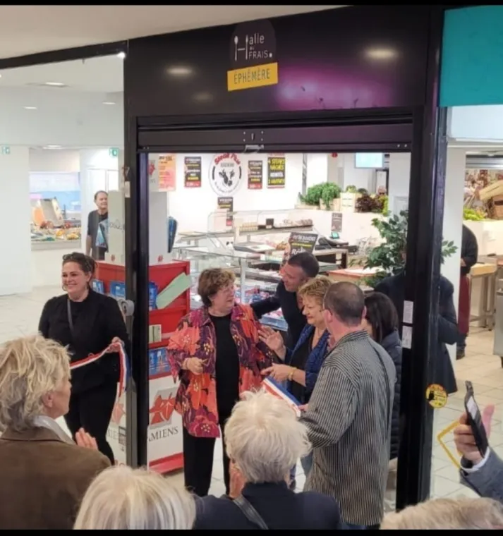 inauguration halles au frais Amiens