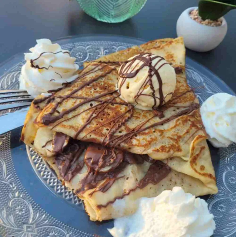 Restaurant crêperie pour manger une crêpe choco banane à Amiens, Amiens, Crêp' Rit des Halles
