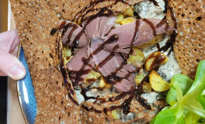 Les plats, Amiens, Crêp' Rit des Halles